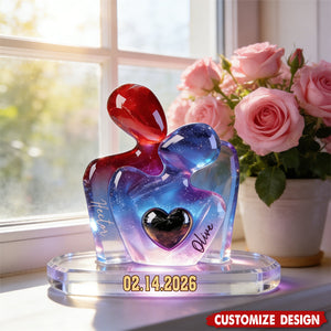 New Release - Personalized Couple Acrylic Plaque - Gift For Couple