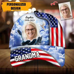 Upload Photo Family Memorial Personalized Cap