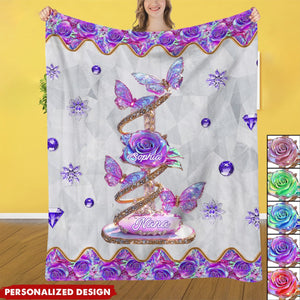 My Garden Gift For Mom,Grandma-Personalized Mother Blanket