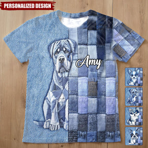 Personalized Dog All Over T-Shirt