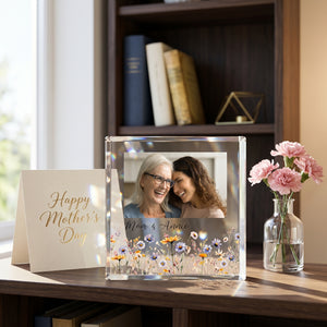 Personalised Acrylic Photo Plaque-Mother's Day Keepsake