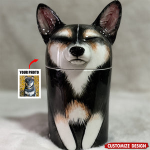 Forever In My Heart-Personalized Dog Urn- Multipurpose Box-Made To Order