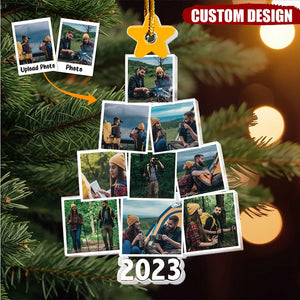 2023 New Release-Photo Tree Christmas Acrylic Ornament