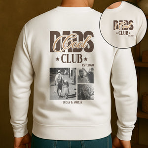 Cool Dad Club Custom Photo - Personalized Shirt