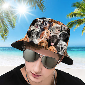 A Bunch Of English Setters Bucket Hat