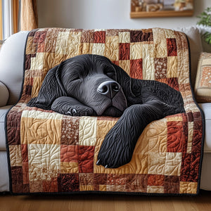 Dreaming Labrador 02Snuggle Quilted Blanket