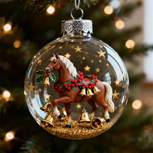 Equestrian Magic for Your Tree - Horse Christmas Ornament