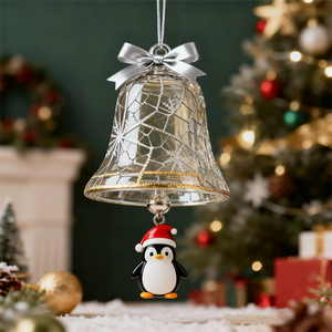 Christmas Bell Acrylic Pendant Ornament
