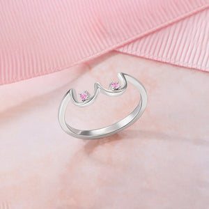 Breast Cancer Awareness-Pink Diamond Boobs Ring