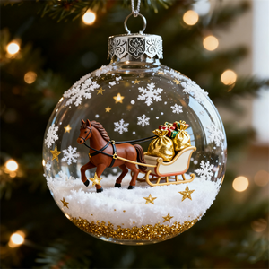 Equestrian Magic for Your Tree - Horse Christmas Ornament