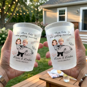 These Kids Are Getting Married Wedding Party Wedding Favors - Personalized Cups