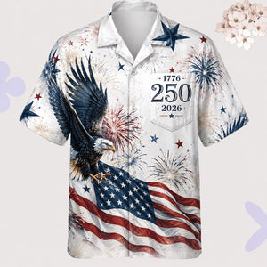 USA 250th Family Matching Hawaiian Shirt - Gift For Whole Family