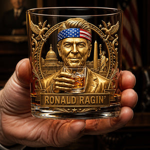 Bold & Memorable Round Glass - Personalized Anniversary Gifts
