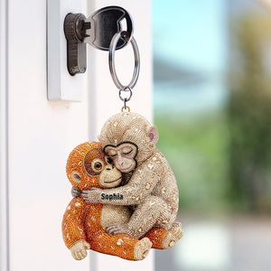 Monkey Punch Viral Keychain - Trendy Gift