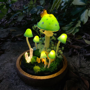 Enchanted Forest Mushroom Handmade Night Light