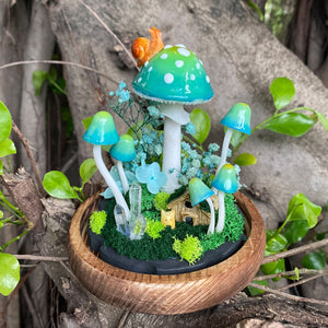 Enchanted Forest Mushroom Handmade Night Light