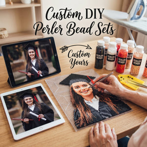 Custom Upload Photo Perler Bead Sets-Gift For Family/Couple/Mother