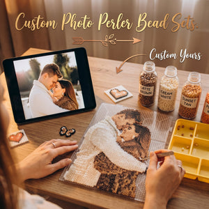 Custom Upload Photo Perler Bead Sets-Gift For Family/Couple/Mother