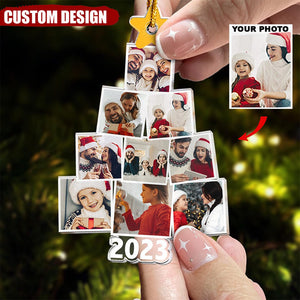 2023 New Release-Photo Tree Christmas Acrylic Ornament