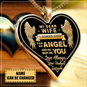 Personalized Necklace Gift For Your Wife