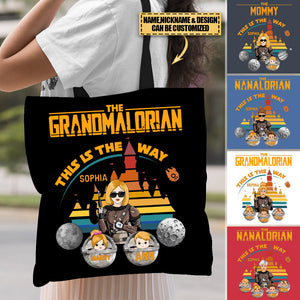 This Is The Way - Personalized Tote Bag