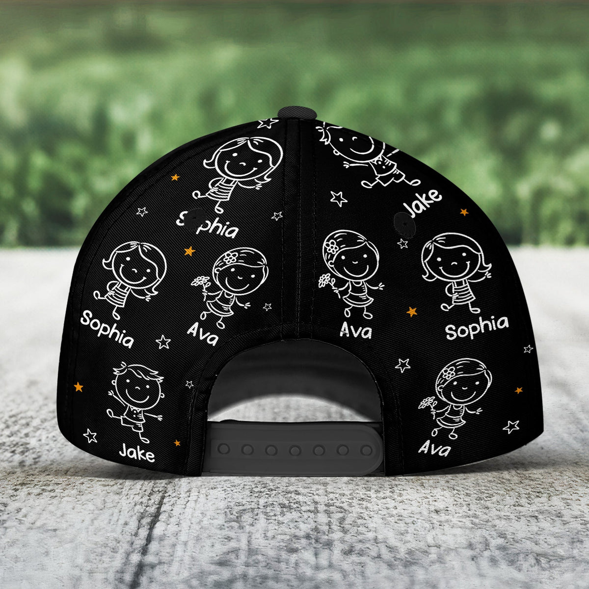 This Grandpa Grandma Mommy Daddy Belongs To Doodle - Personalized Classic Cap
