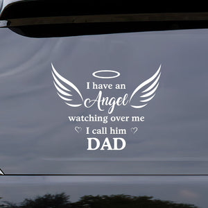 My Guardian Angel - Personalized Sticker