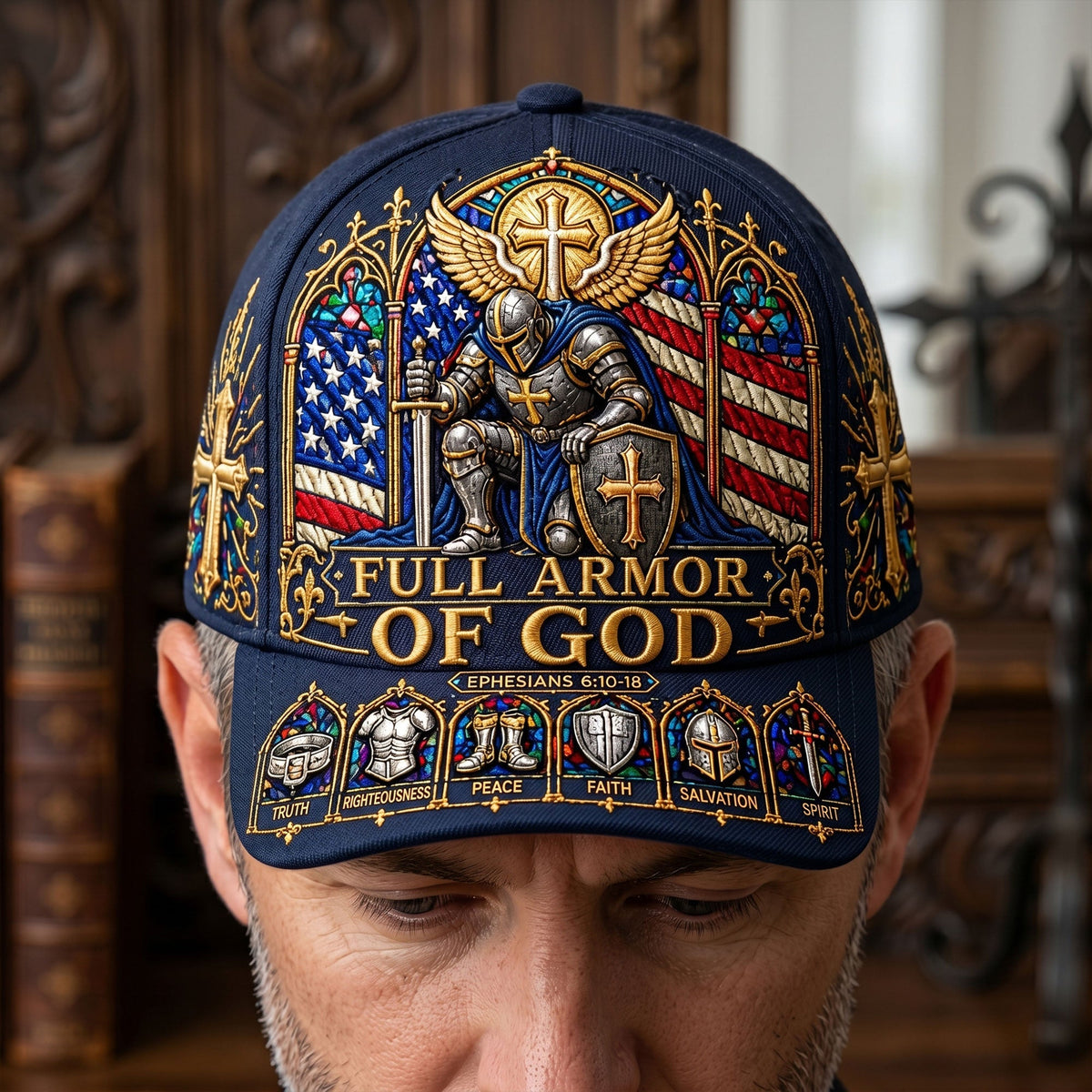 Armor Of God Classic Cap - Personalized Gifts For Christians
