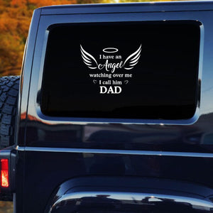 My Guardian Angel - Personalized Sticker