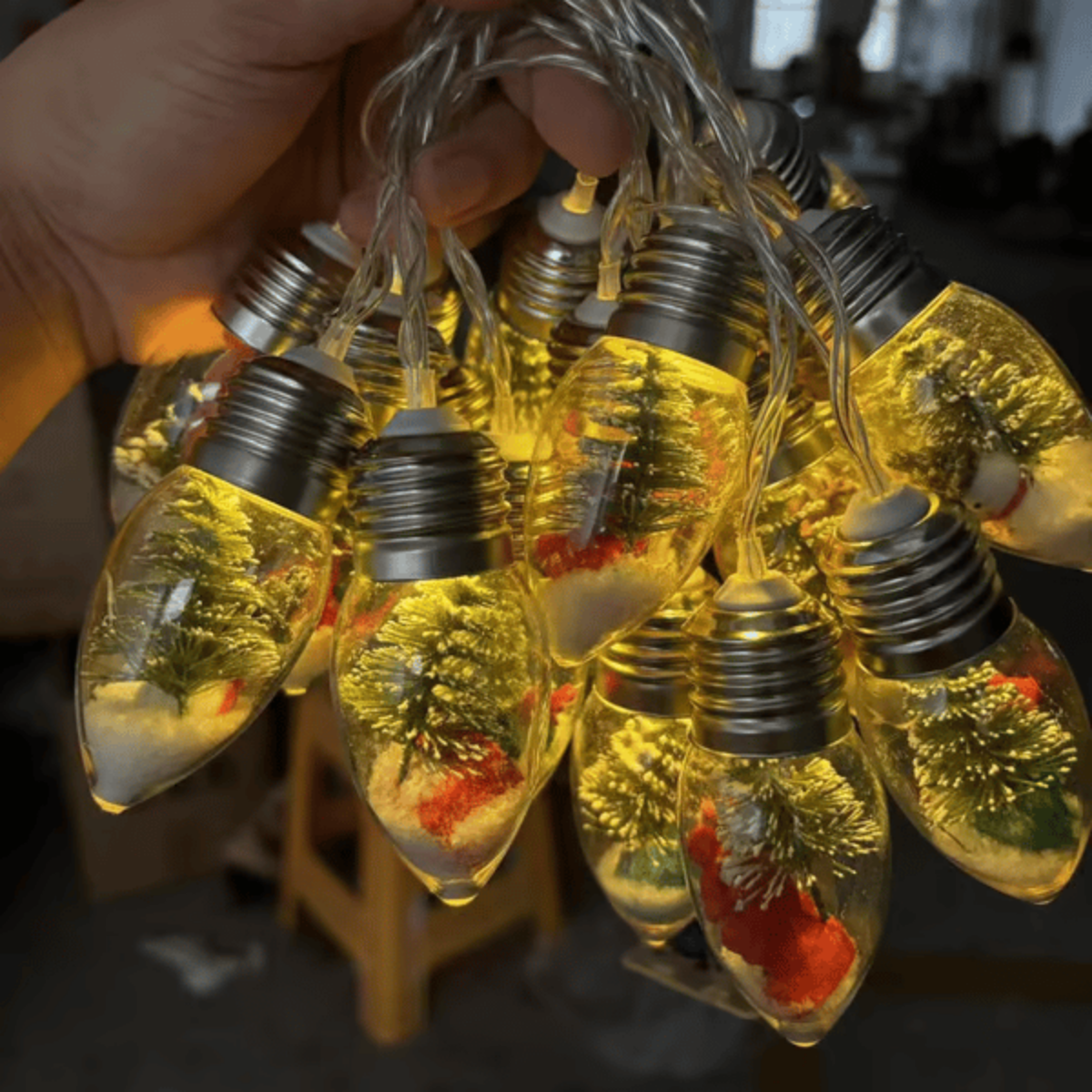 Christmas String Lights - Led Bulb String Lights