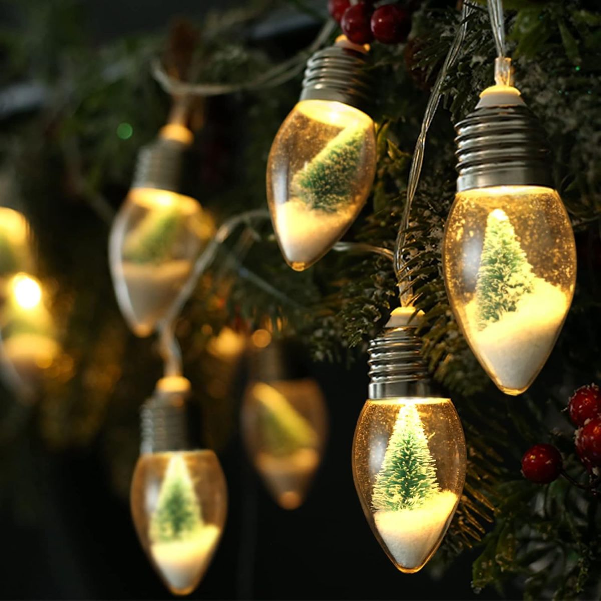 Christmas String Lights - Led Bulb String Lights