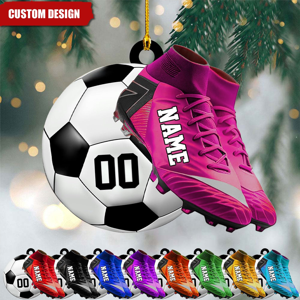 Personalized Soccer Ornaments Gift For Soccer Player - New Release