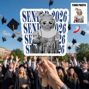 Custom Photo Graduation - Personalized Graduation Fan