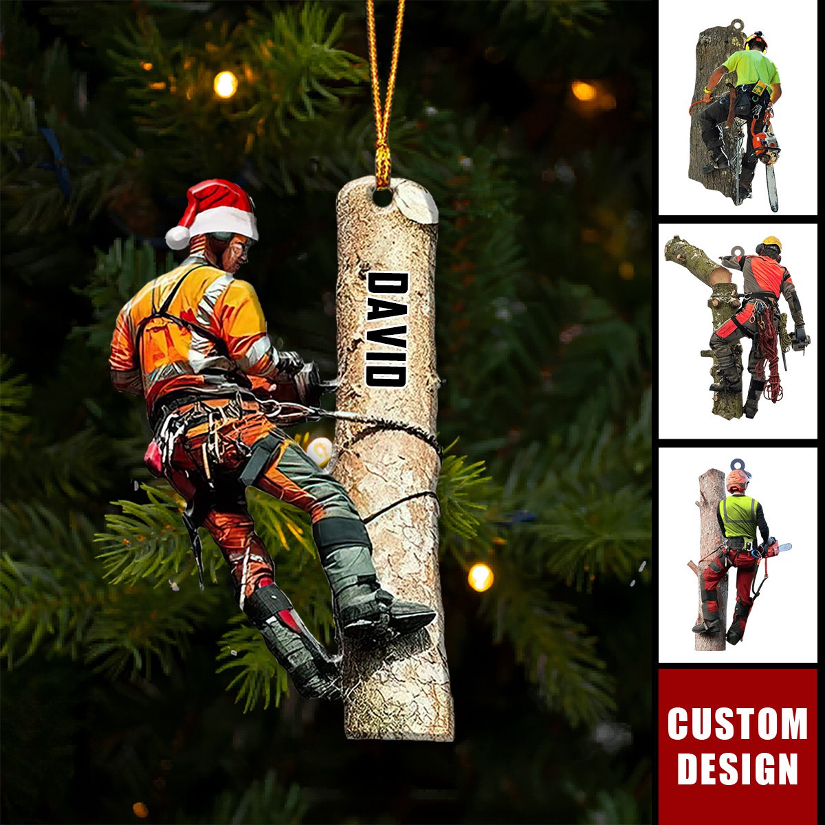 Personalized Arborist Christmas Ornament-2024 New Release