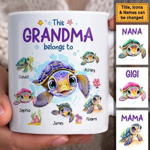 This Grandma Belongs To Mug