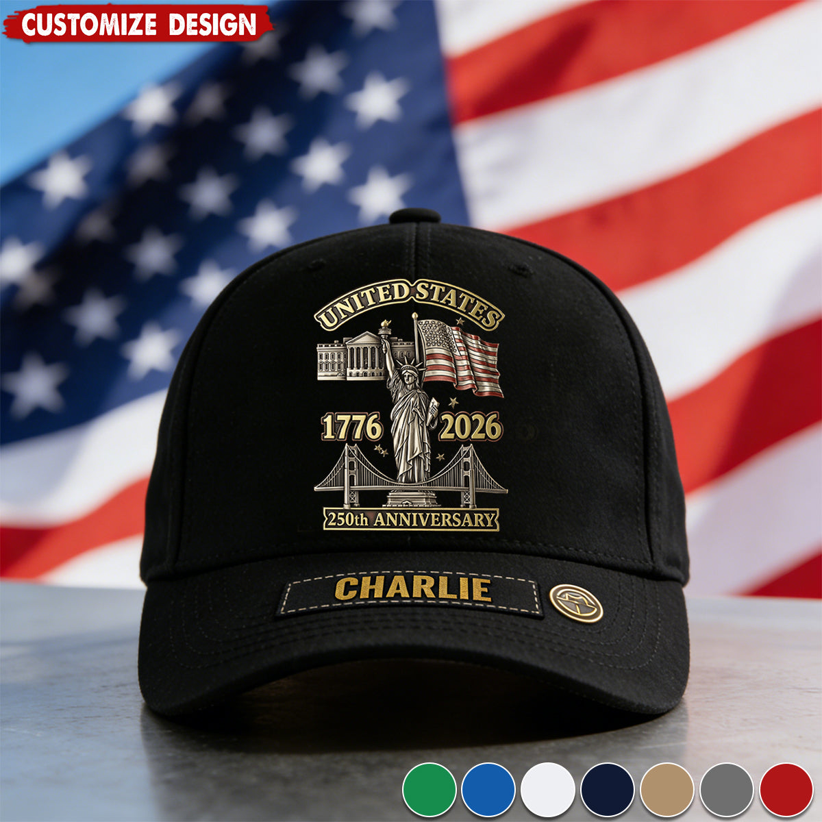250th Anniversary - Personalized Classic Cap