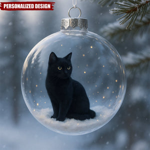Cute Cat Christmas Ornaments