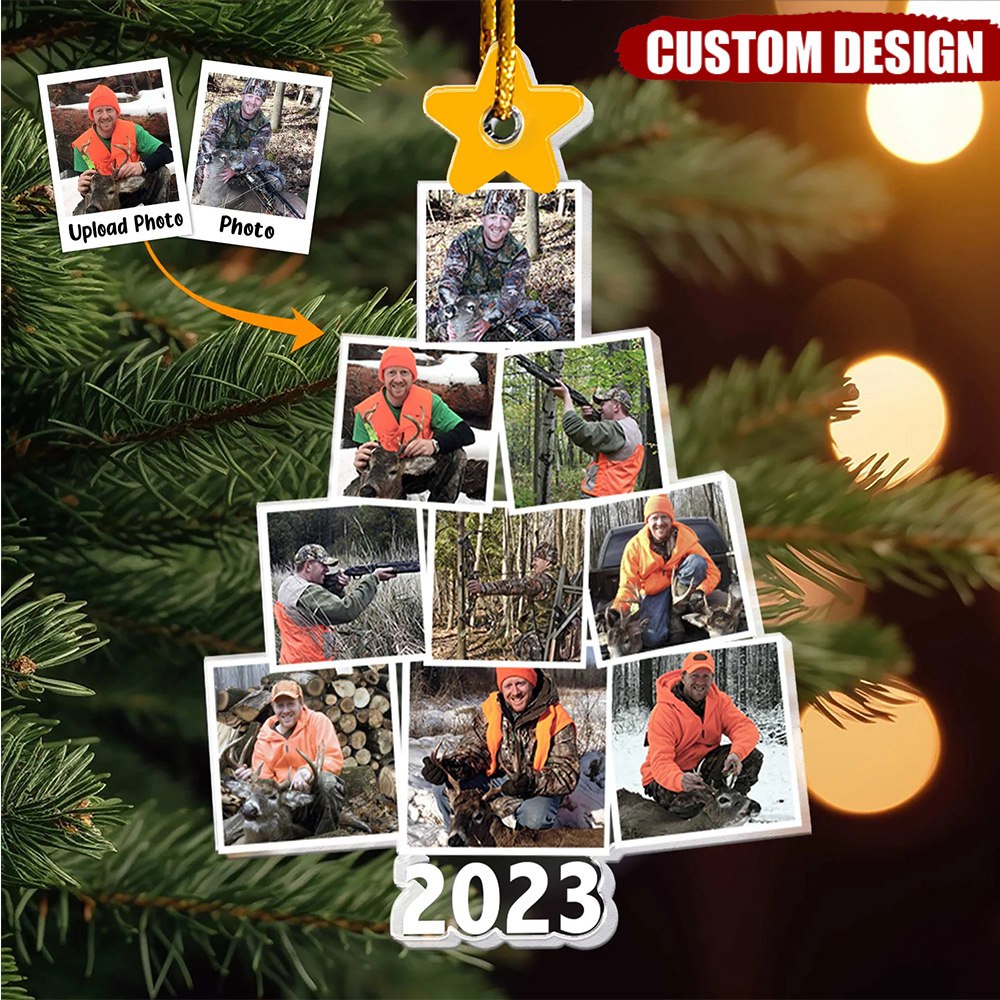 2023 New Release-Photo Tree Christmas Acrylic Ornament