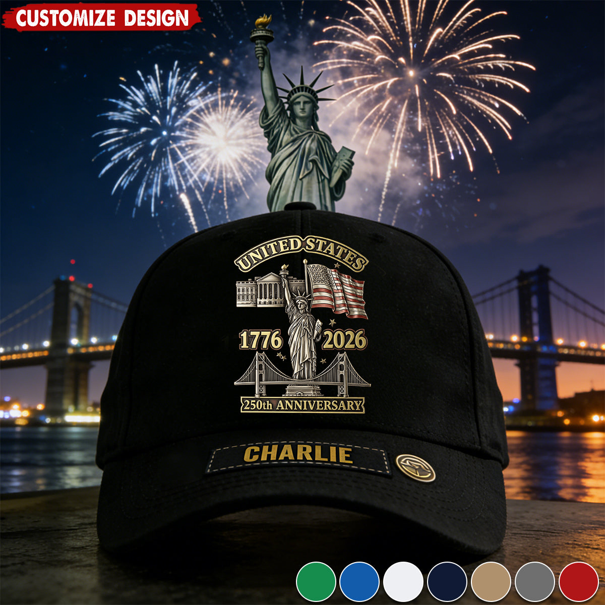250th Anniversary - Personalized Classic Cap