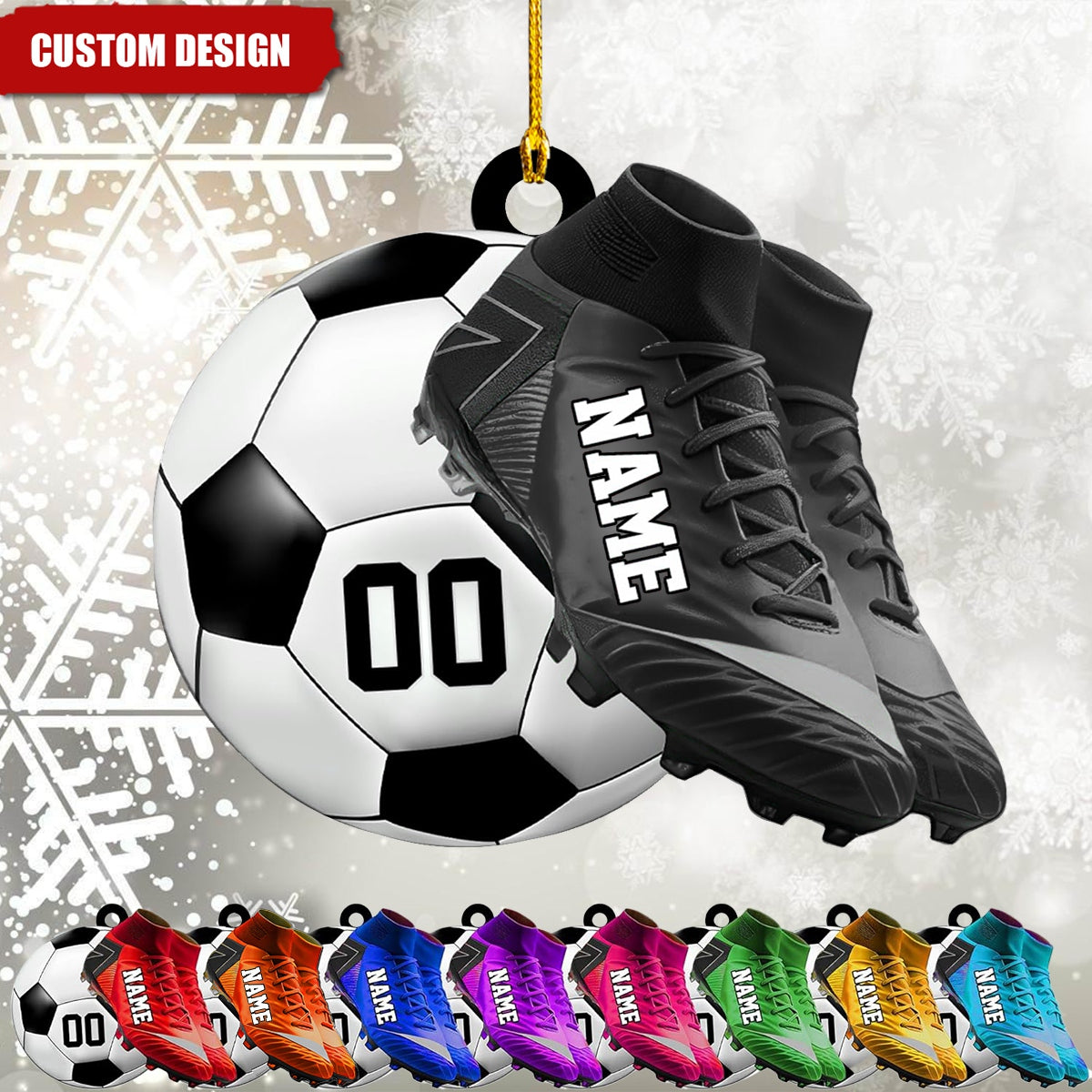 Personalized Soccer Ornaments Gift For Soccer Player - New Release