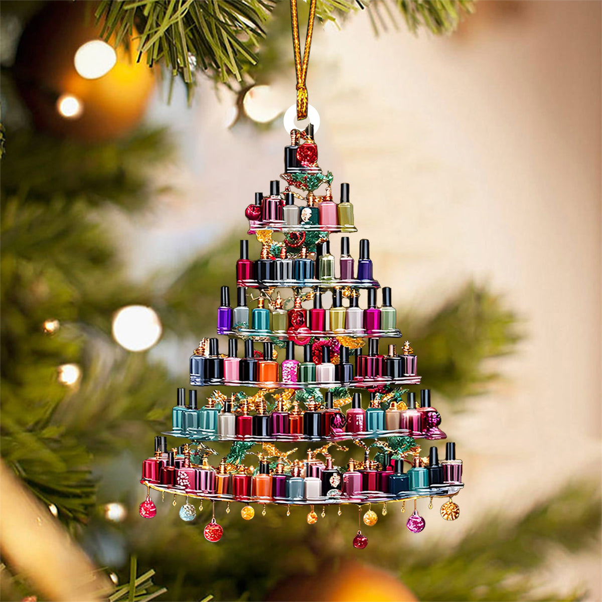 Nail Artist Acrylic Ornament Gift for Nail Artist