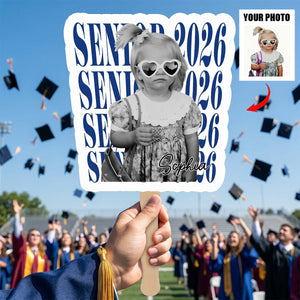Custom Photo Graduation - Personalized Graduation Fan