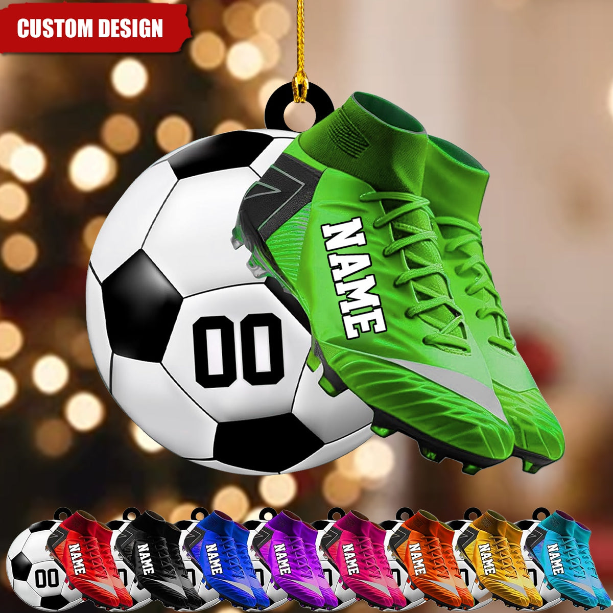 Personalized Soccer Ornaments Gift For Soccer Player - New Release