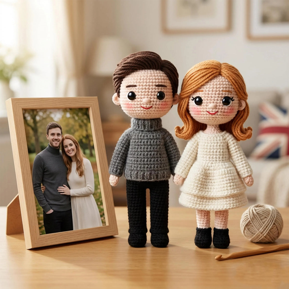 Personalized Photo Lookalike Doll - Gift For Couple,Family
