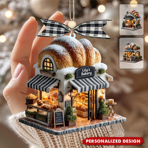 Personalized Bakery Christmas Ornament