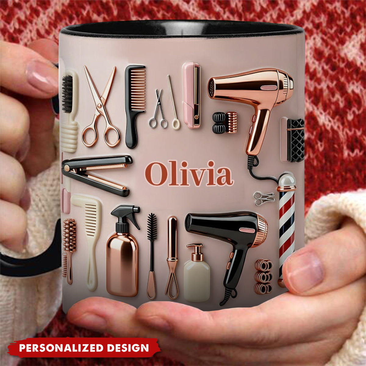 Proud Hair Stylist-Personalized Hairdresser Mug