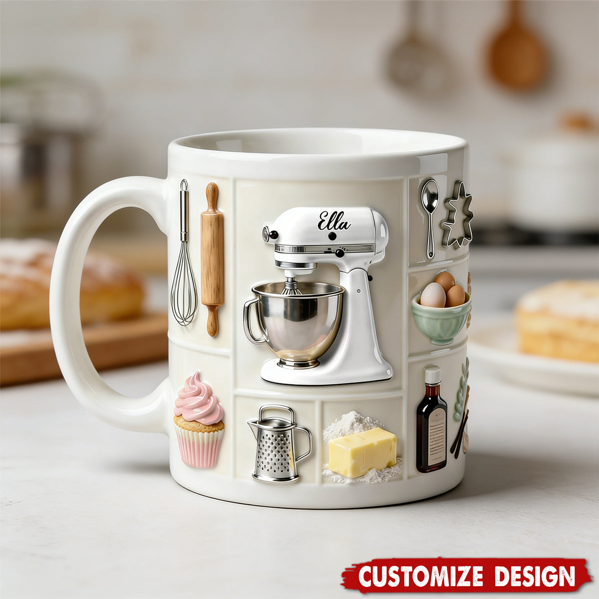 Sweet Baker Coffee Mug - Personalized Gifts For Baking Lovers