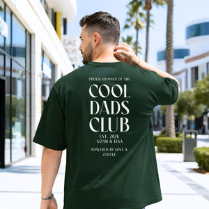 Personalized Cool Dads Club Papa T-Shirt - Gift For Dad Grandpa