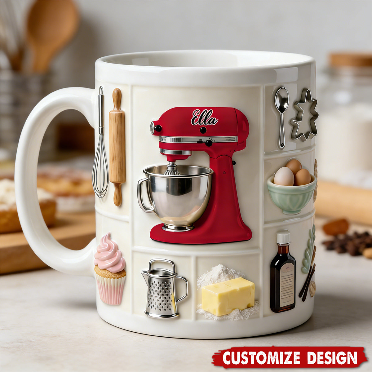 Sweet Baker Coffee Mug - Personalized Gifts For Baking Lovers