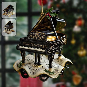 Piano Christmas Ornament - Gift For Pianist